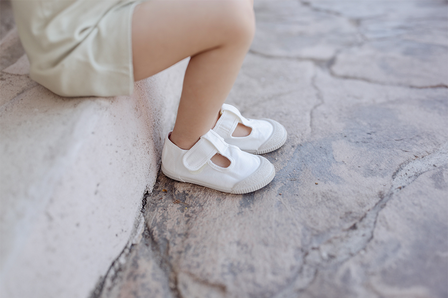 Pepitos puntera barefoot lona lavada