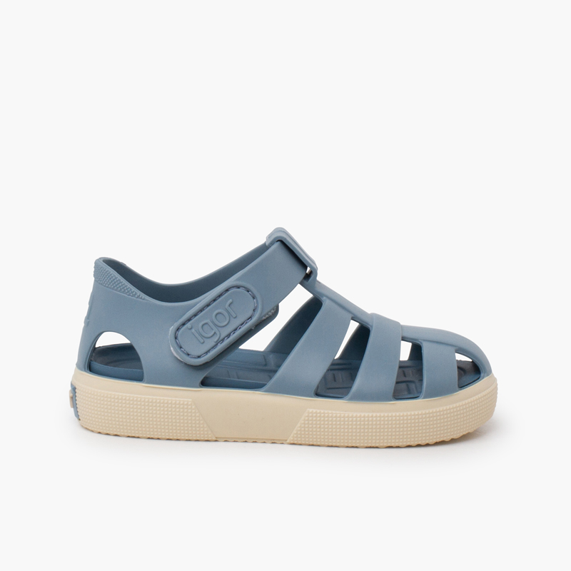 Cangrejeras goma suela deportiva Océano