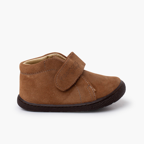 Botas barefoot serraje niños Topo