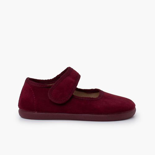 Merceditas barefoot serratex tira adherente Burdeos