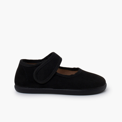 Merceditas barefoot serratex tira adherente Negro