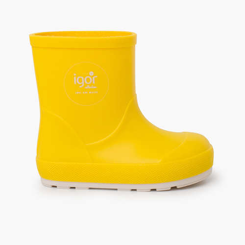 Botas de agua yogi náutico barefoot Amarillo