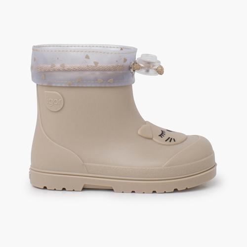 Botines de agua ajustables gatito barefoot Beige