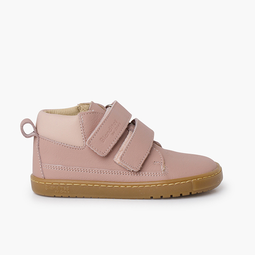 Botas Blanditos doble tira adherente Rosa