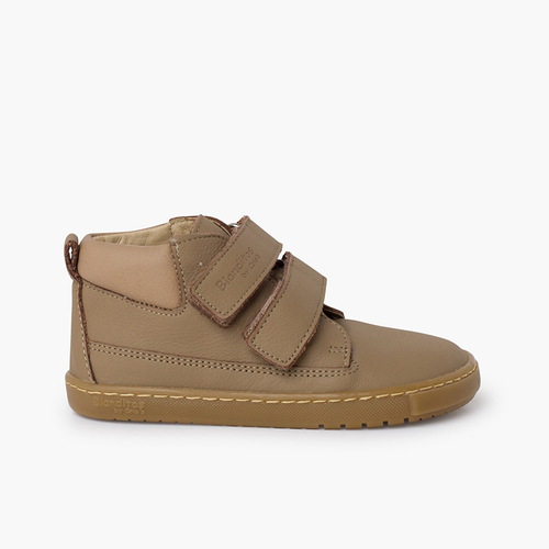 Botas Blanditos doble tira adherente Topo