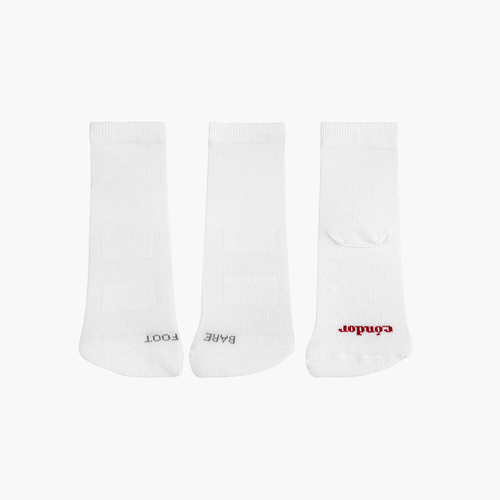 Calcetines barefoot lisos Blanco