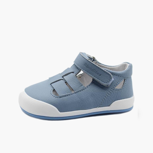 Pepitos sandalias barefoot Blanditos Azul