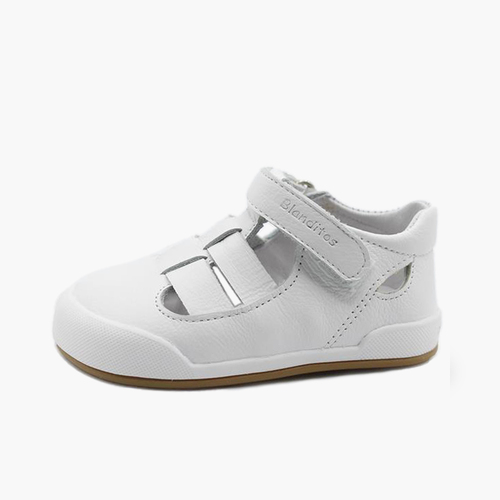 Pepitos sandalias barefoot Blanditos Blanco
