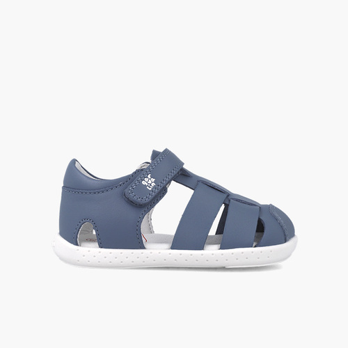 Sandalias blanditas Garvalín tipo cangrejera Azul Jeans