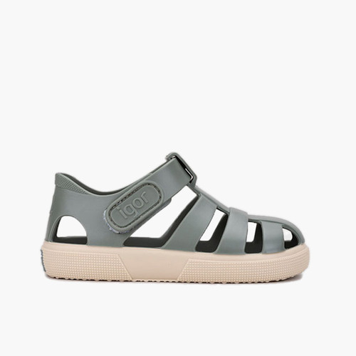 Cangrejeras goma suela deportiva Verde