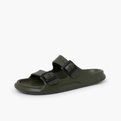Chanclas goma EVA tallas altas Kaki