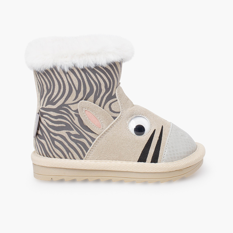 Botas animalitos GRV-TEX water resistant Gris