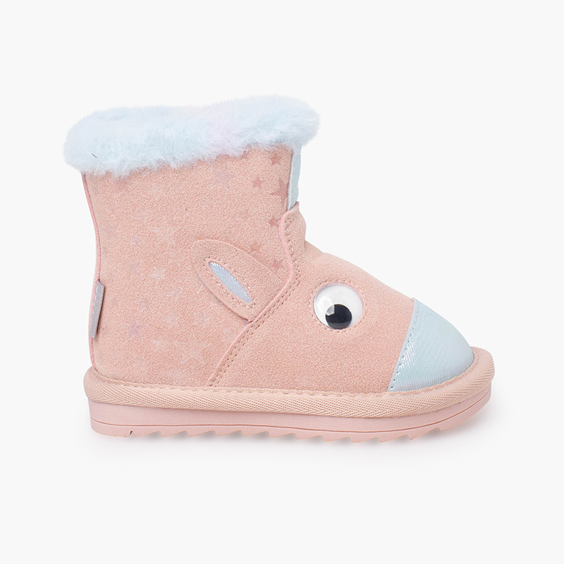 Botas animalitos GRV-TEX water resistant Rosa