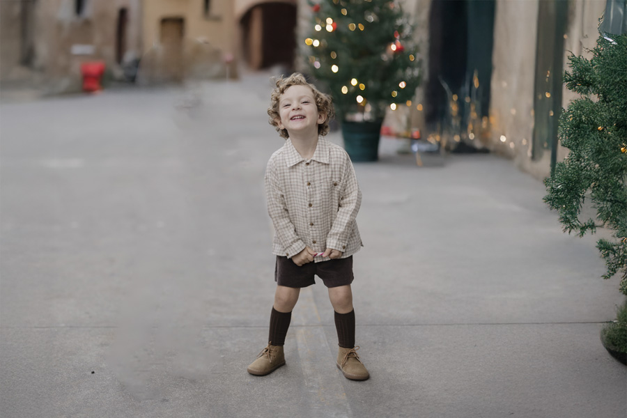 Botas niño barefoot cordones talonera cuero