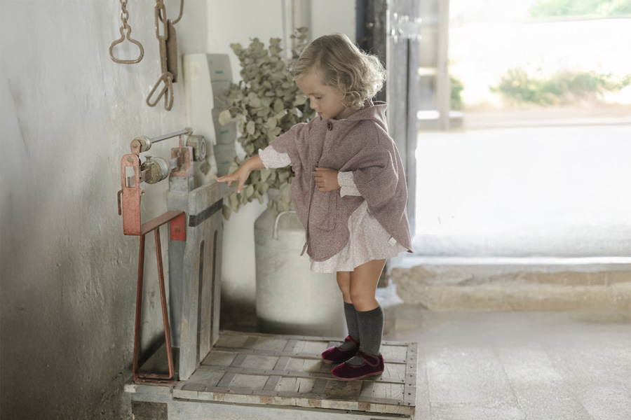 Merceditas barefoot terciopelo tira adherente