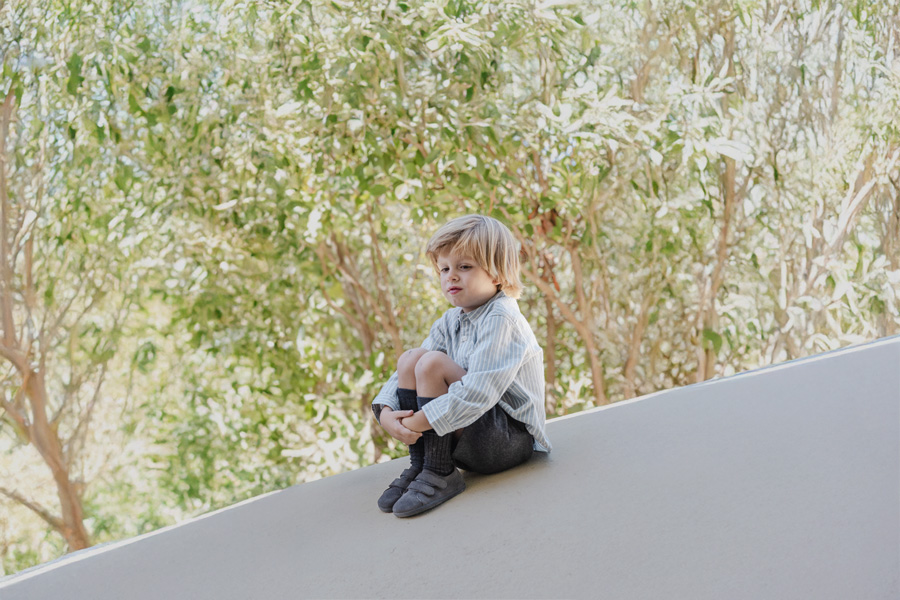 Zapatillas barefoot serraje doble tira adherente