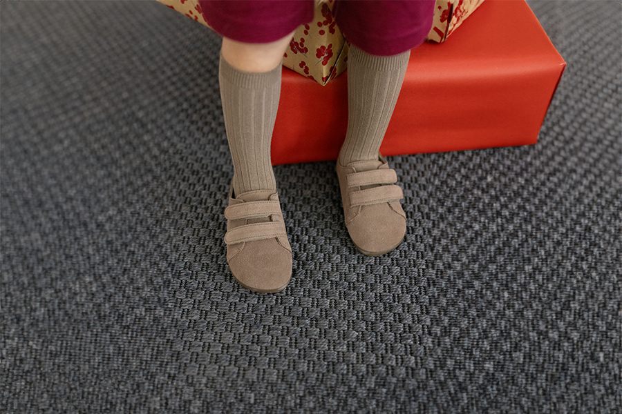 Zapatillas barefoot serraje doble tira adherente