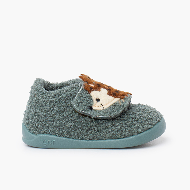 Zapatillas Casa Barefoot Animales Toalla erizo