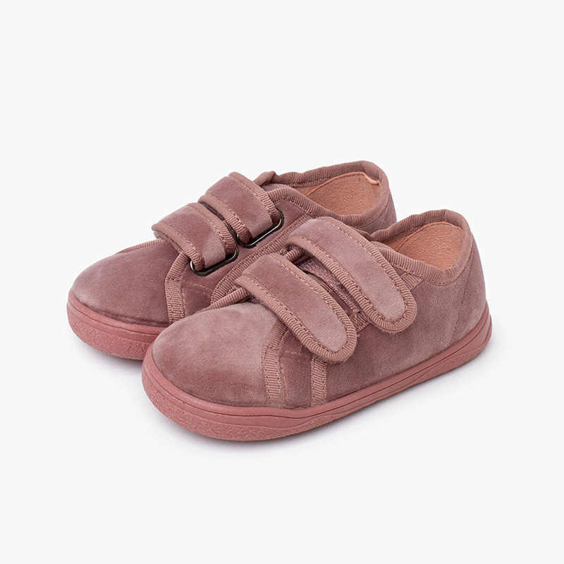 Zapatillas terciopelo barefoot doble tira adherente Maquillaje