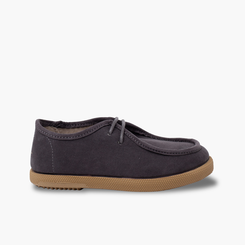 Zapatos Wallaby Náuticos Suede niños Gris