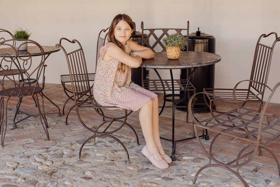 Merceditas barefoot suede hebilla mujer