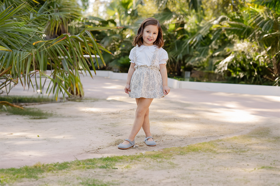 Merceditas barefoot serraje niña primeros pasos