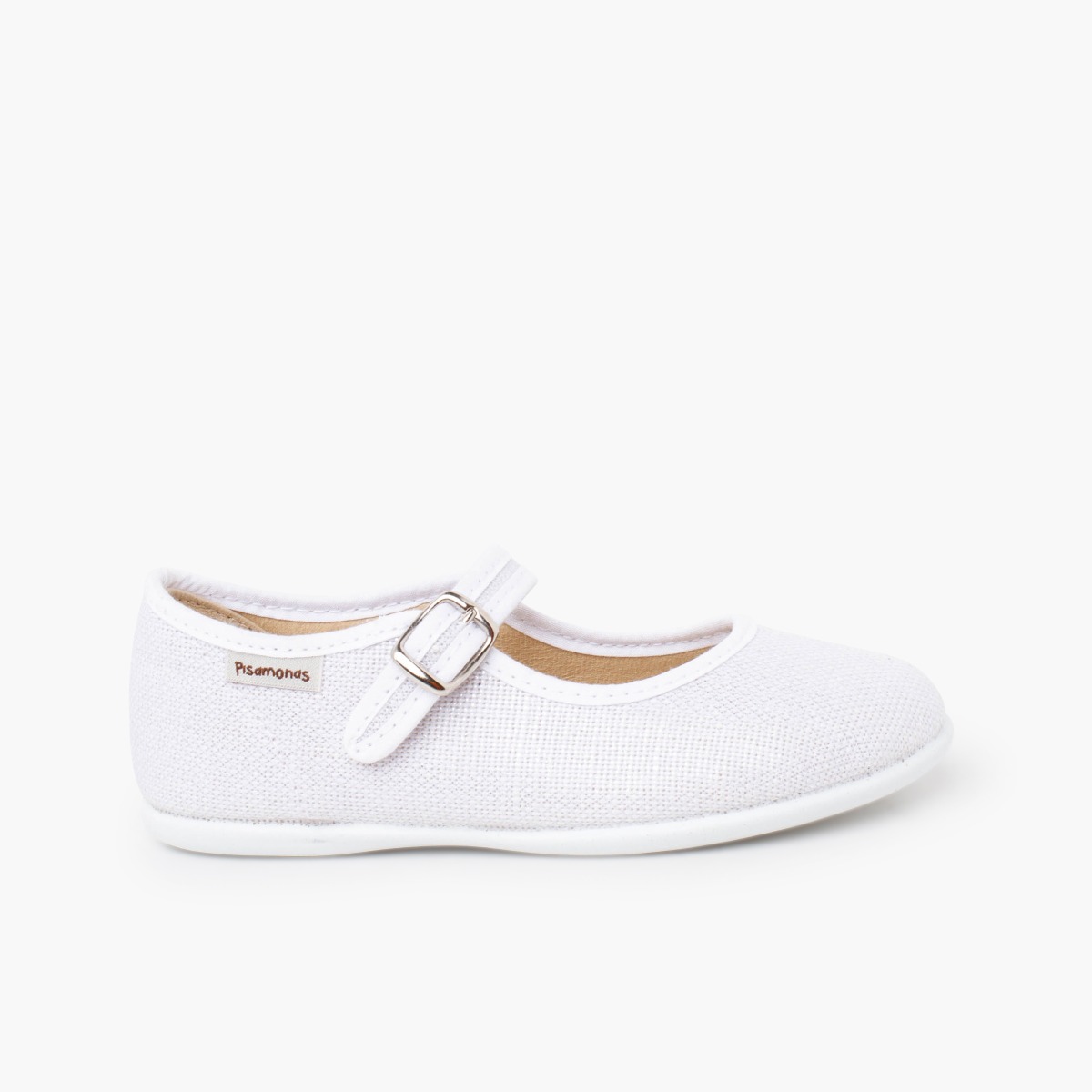 Chaussures babies cérémonie brillant boucle Blanc