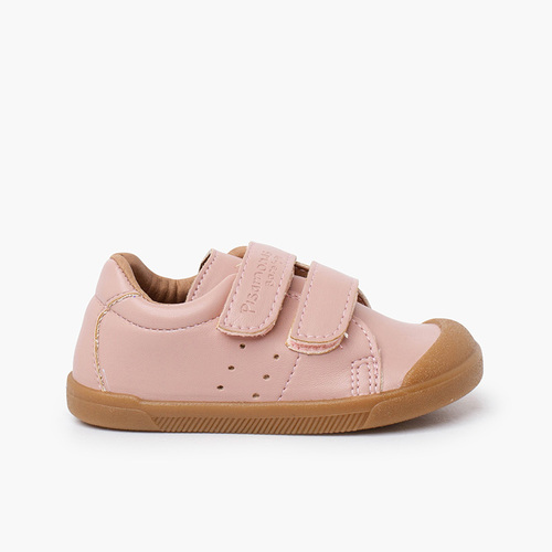 Zapatillas blanditas barefoot piel vegana Rosa