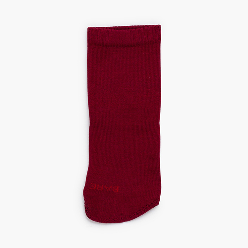 Calcetines altos barefoot colegiales Granate