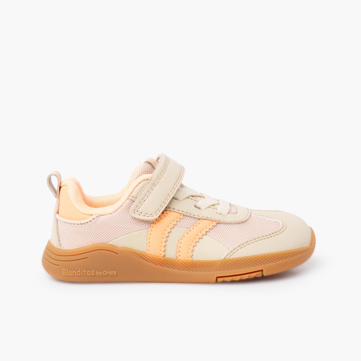 Deportivas Blanditos cordones elásticos tira adherente Arena