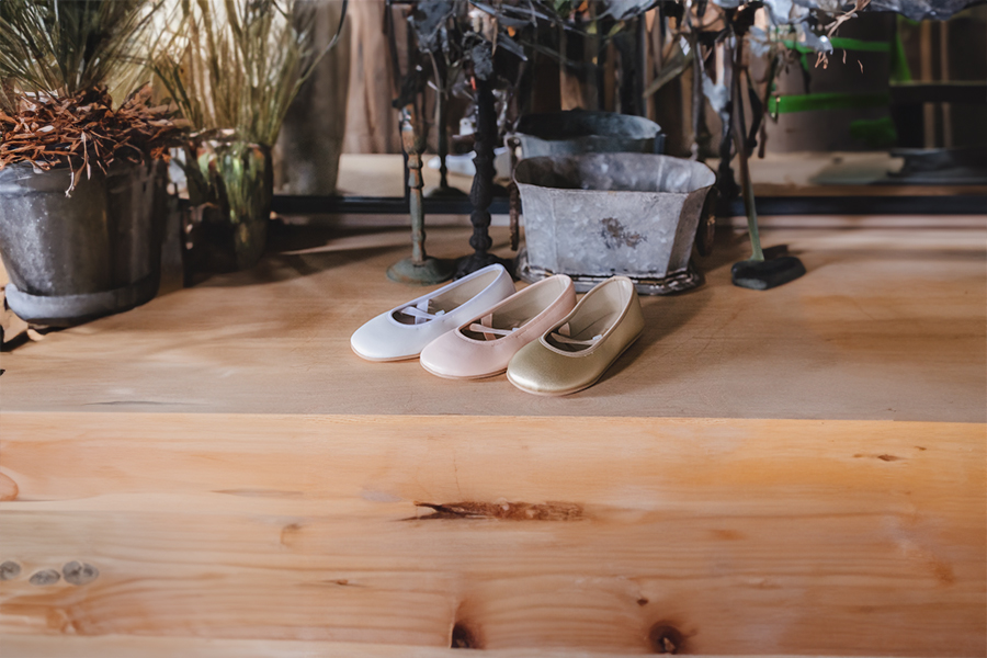 Bailarinas ballet barefoot Comunión