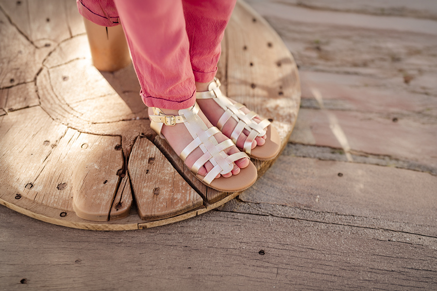 Sandalias barefoot gladiador tallas altas