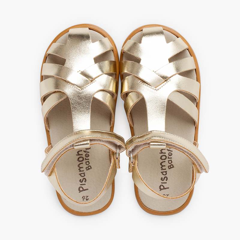 Sandalias cangrejeras barefoot napa Oro