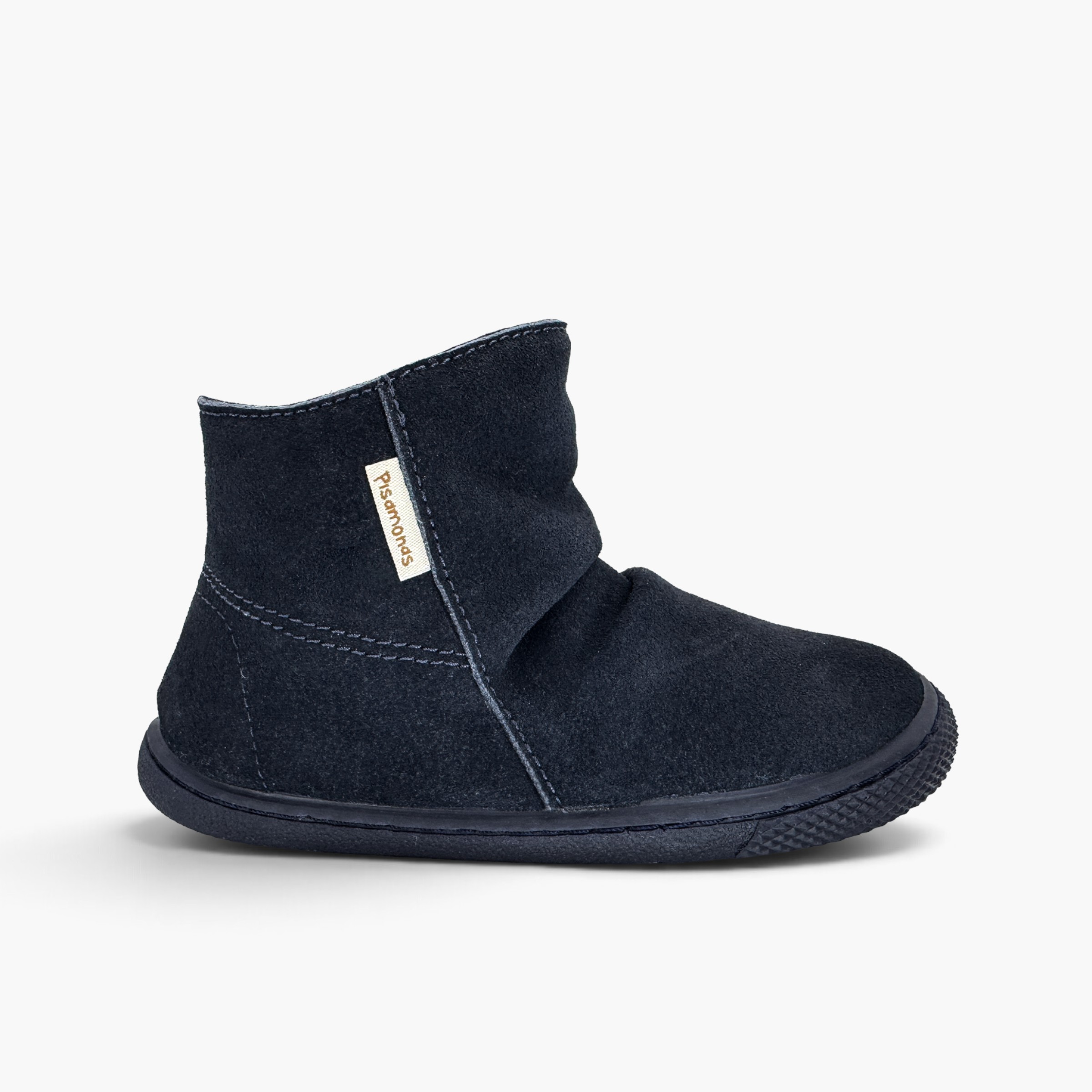 Bottes barefoot à effet froissé Bleu Marine