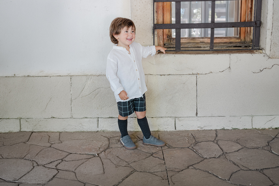 Zapatillas barefoot efecto nobuck adorno lateral