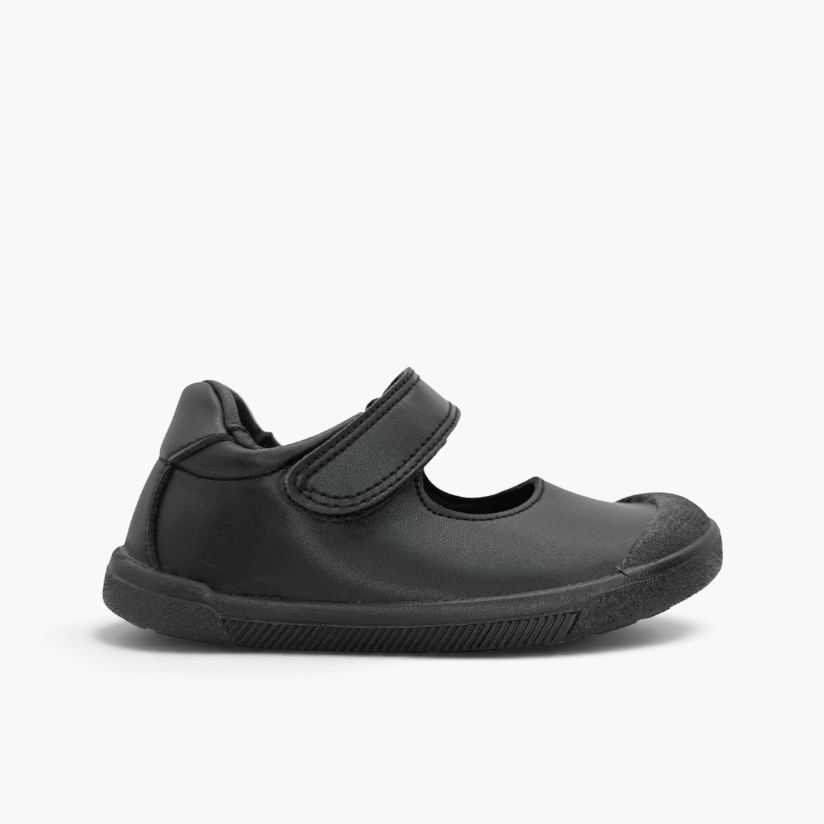 Babies barefoot scolaires bout caoutchouc Noir