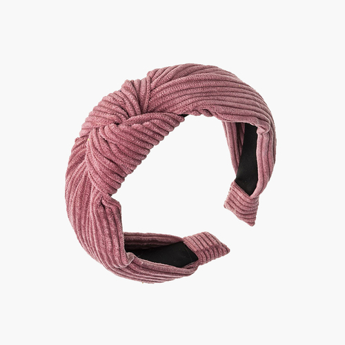 Diadema pana nudo Rosa Francia