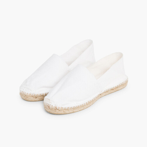 Alpargatas Niños y Mamas/Papas (T.35-45) Blanco
