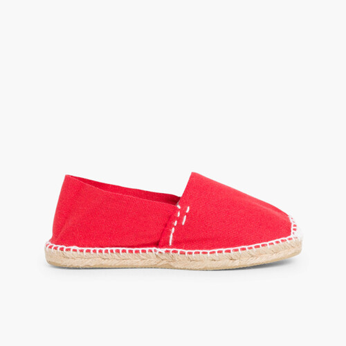 Alpargatas Niños y Mamas/Papas (T.35-45) Rojo