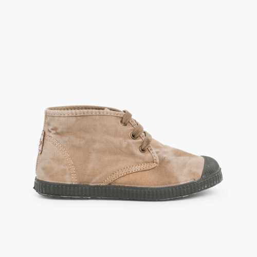 Botas Niño con cordones Invierno Arena