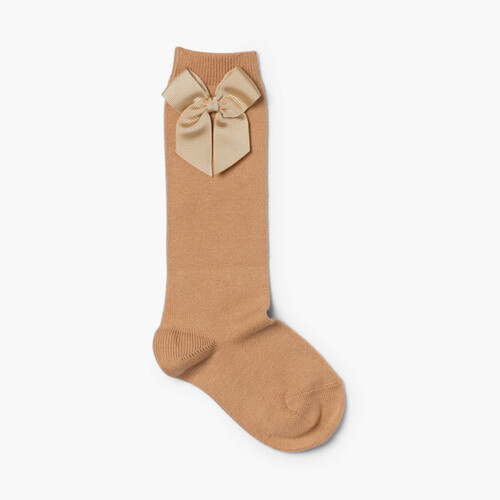 Calcetines Altos Condor Algodón con Lazo Camel