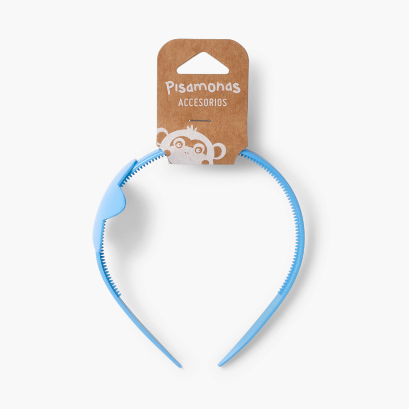 Diadema de Estrella Niña Azul Cielo