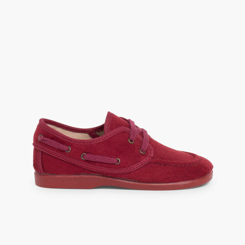 Nautico serratex cordones Burdeos