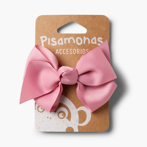 Pinza de Pelo Niñas Lazo Grande Rosa Francia