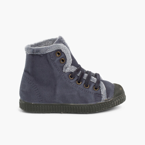Zapatilla Bota Yeti Azul Marino