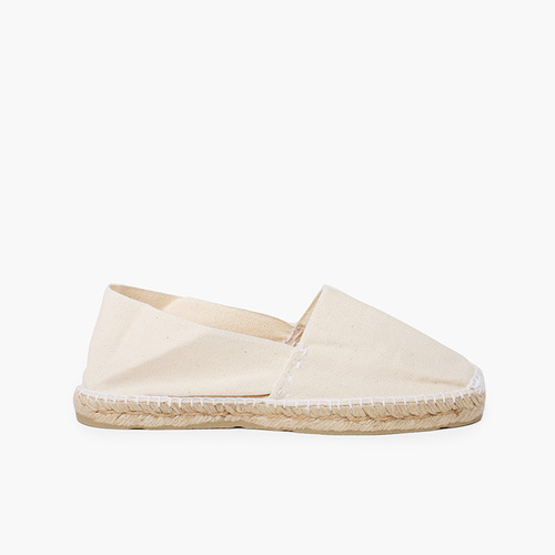 Alpargatas Niños y Mamas/Papas (T.35-45) Crudo