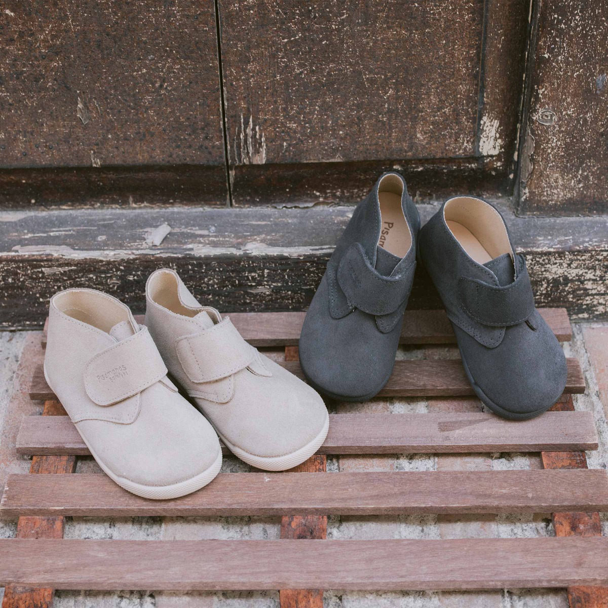 Botitas barefoot serraje cierre adherente Arena