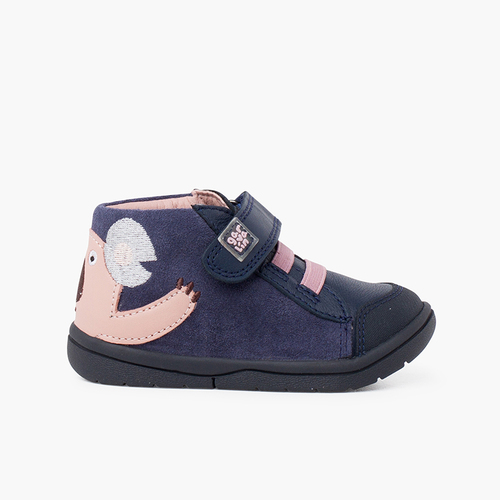 Bota serraje Garvalín dibujo Koala Azul Marino