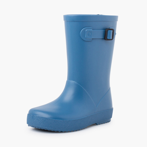 Botas agua hebilla colores pastel Azul