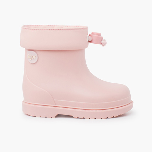 Botas agua niños pequeños colores pastel Maquillaje